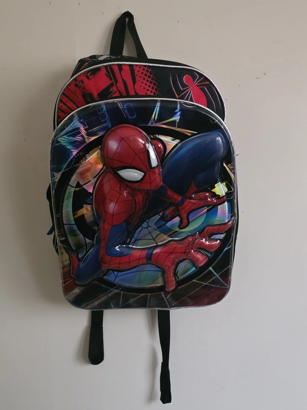 Spider-Man Red & Blue Kids Backpack - Unbranded